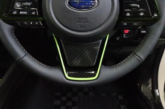 フォレスターSL　ステアリングパネルガーニッシュラインシート