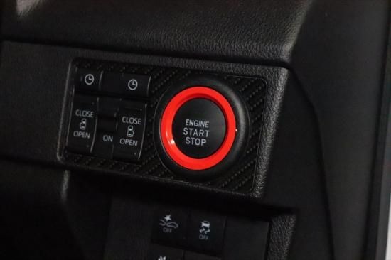 ムーヴLA850系　プッシュスタートボタンベゼルシート