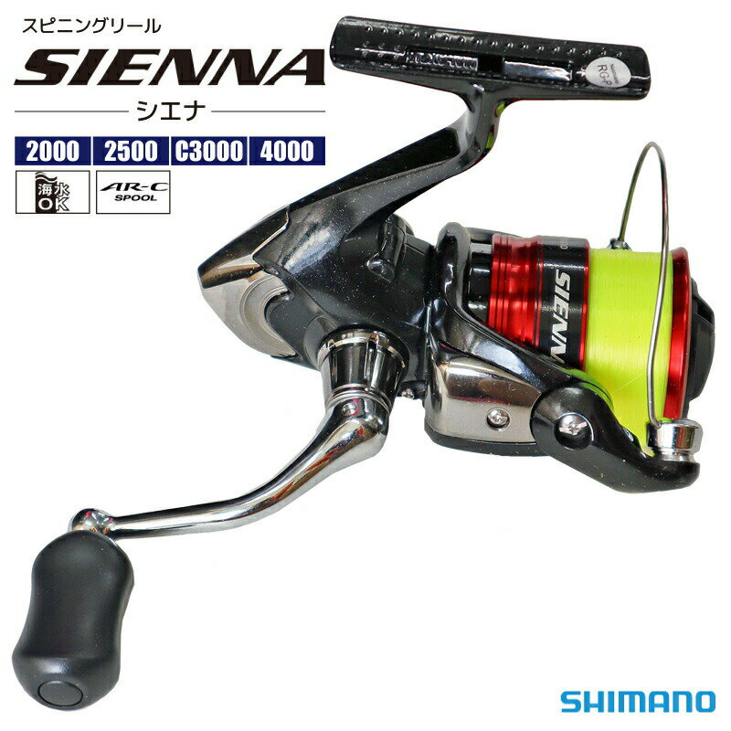 スピニングリール 19 シエナ SIENNA 箱なし シマノ SHIMANO フィッシング 釣り具