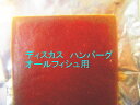 特注 冷凍 ディスカスハンバーグ 育成用 ビタミン ミネラル ガーリック配合 100g×1枚