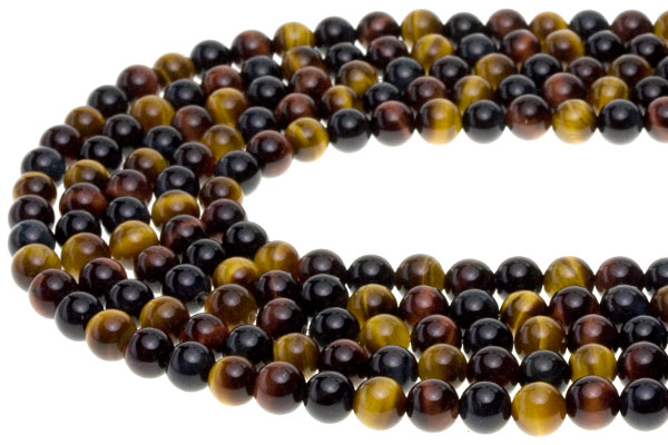 ミックスタイガーアイ AAA 8mm 一連 天然石 パワーストーン / インペリアルオーラ おしゃれ かわいい オシャレ 可愛い プレゼント ギフト 贈り物