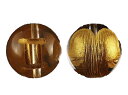 12星座 双子座(ふたご座) 水晶金彫り 12mm玉ビーズ 【穴あり一粒売りビーズ】 アクセサリー 製作パーツ / 天然石、パワーストーンの専門店インペリアルオ...