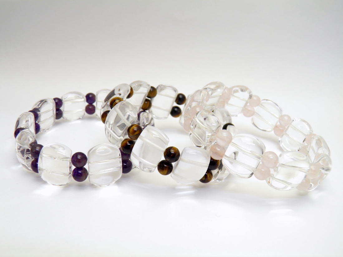 パワーストーン 水晶バングルブレスレット クリスマスプレゼント 天然石 パワーストーン / インペリアルオーラ おしゃれ かわいい オシャレ 可愛い プレゼント ギフト 贈り物