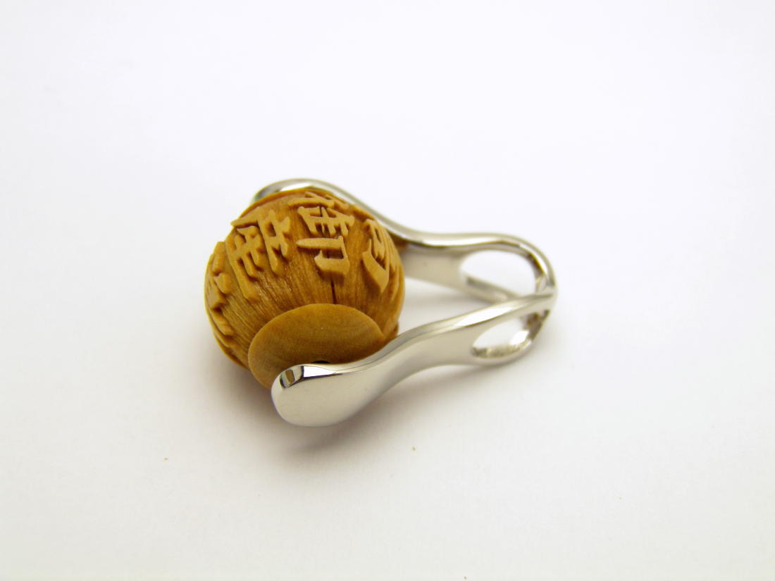 ペンダントトップ 高御産巣日神（たかみむすひのかみ）柘植玉 12mm 日本の神様シリーズ / 天然石、パワーストーンの専門店インペリアルオーラ おしゃれ かわいい オシャレ 可愛い プレゼント ギフト 贈り物