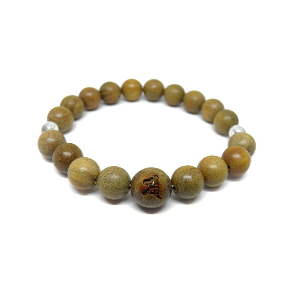 マ・大黒天/孔雀明王 檀香樹 梵字玉 12mm ブレスレット 天然石 パワーストーン プチギフト 転勤 退職 お礼 母の日 敬老の日 クリスマス ギフト / イ...