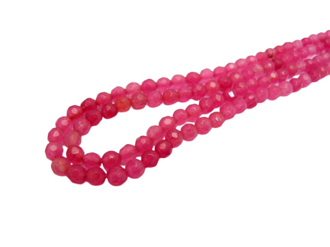 チェリージェイド 多面カット 6mm 一連 パワーストーン / インペリアルオーラ おしゃれ かわいい オシャレ 可愛い プレゼント ギフト 贈り物