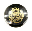 七福神 大黒天 水晶金彫り 10mm 【彫刻 一粒売りビーズ】 / 天然石、パワーストーンの専門店インペリアルオーラ おしゃれ かわいい オシャレ 可愛い プレ...