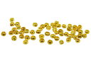 【20個セット】 つぶし玉2mm(ゴールド色) アクセサリー 製作パーツ / 天然石、パワーストーンの専門店インペリアルオーラ おしゃれ かわいい オシャレ 可...