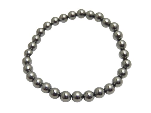 テラヘルツ(シリコン)ブレスレット 高品質 6mm 人工石 パワーストーン プチギフト 転勤 退職 お礼 母の日 敬老の日 ギフト / インペリアルオーラ おし...