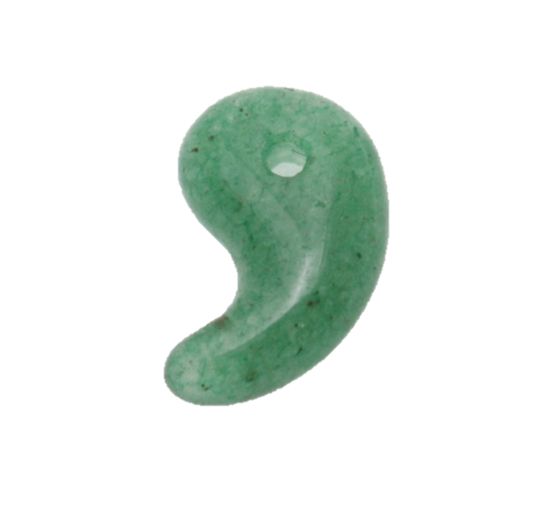 天然石 勾玉 SS アベンチュリン 極小勾玉 厄除け祈願 天然石勾玉 バラ売り 勾玉パワーストーン 勾玉 現代勾玉 パワーストーン勾玉 パワーストーン / イン...