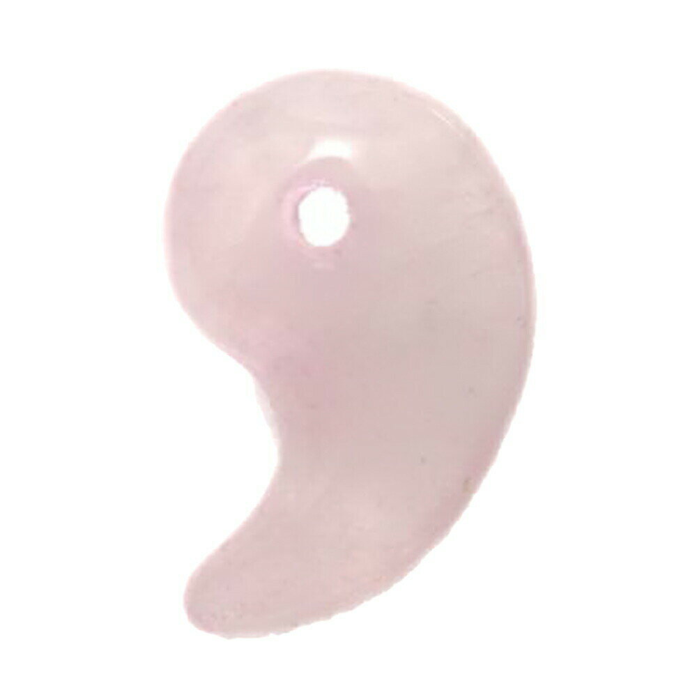 天然石 勾玉 SS ローズクォーツ 極小勾玉 厄除け祈願 天然石勾玉 バラ売り 勾玉パワーストーン 勾玉 現代勾玉 パワーストーン勾玉 パワーストーン / イン...