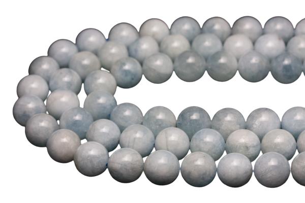 アクアマリン(2A) 14mm 一連 天然石 パワーストーン / インペリアルオーラ おしゃれ かわいい オシャレ 可愛い プレゼント ギフト 贈り物