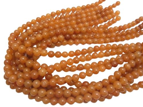 レッドアベンチュリン 8mm ビーズ 一連 風水 パワーストーン / インペリアルオーラ おしゃれ かわいい オシャレ 可愛い プレゼント ギフト 贈り物