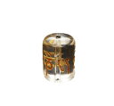 六字真言 水晶金彫り 筒型ビーズ 水晶(金) 【穴あり一粒売りビーズ】 / 天然石、パワーストーンの専門店インペリアルオーラ おしゃれ かわいい オシャレ 可愛...