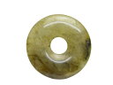 【ドーナツ(ピーディスク)】 40mm ラブラドライト ST 1個売り 天然石 パワーストーン / インペリアルオーラ おしゃれ かわいい オシャレ 可愛い プ...