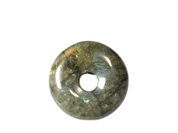 【ドーナツ(ピーディスク)】 40mm ラブラドライト 1個売り 天然石 パワーストーン / インペリアルオーラ おしゃれ かわいい オシャレ 可愛い プレゼン...