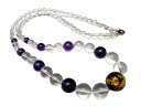 Imperialartsシリーズ 金彫り五爪龍16mm アメジスト大玉デザインネックレス 天然石 パワーストーン プチギフト 転勤 退職 お礼 母の日 敬老の日...