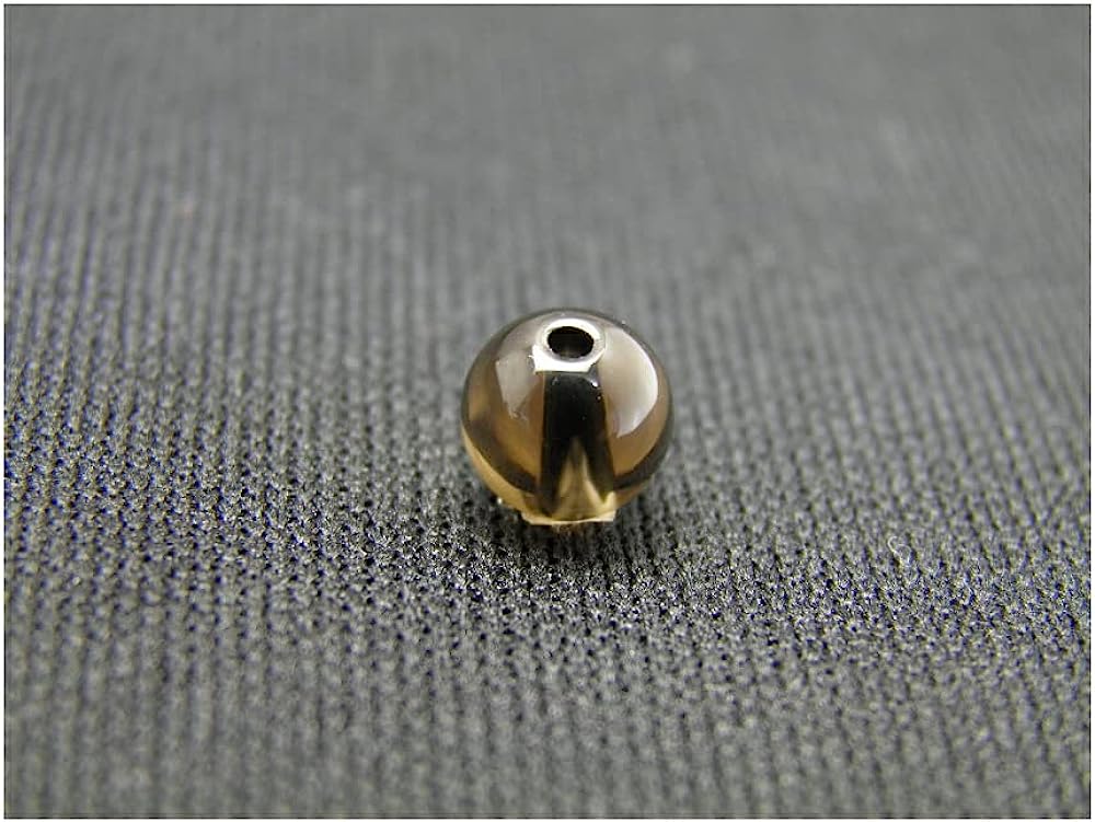 スモーキークォーツ （煙水晶）6mm玉 【穴あり一粒売りビーズ】 / 天然石、パワーストーンの専門店インペリアルオーラ おしゃれ かわいい オシャレ 可愛い プレゼント ギフト 贈り物
