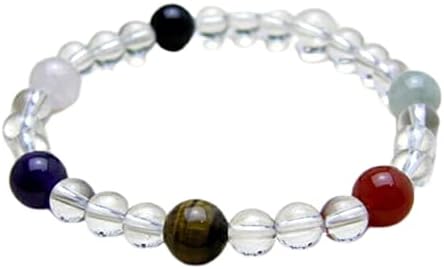 7石ブレスレット お守り 厄除け 天然石 パワーストーン / インペリアルオーラ おしゃれ かわいい オシャレ 可愛い プレゼント ギフト 贈り物