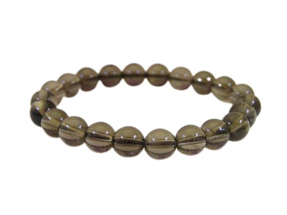 【ENDLESS_8mmブレスレット】 スモーキークォーツ 天然石 パワーストーン / インペリアルオーラ おしゃれ かわいい オシャレ 可愛い プレゼント ギ...