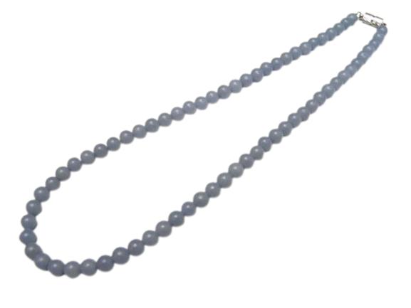 ネックレス エンジェライト6mm 磁石タイプクラスプ 天然石 パワーストーン / インペリアルオーラ おしゃれ かわいい オシャレ 可愛い プレゼント ギフト ...