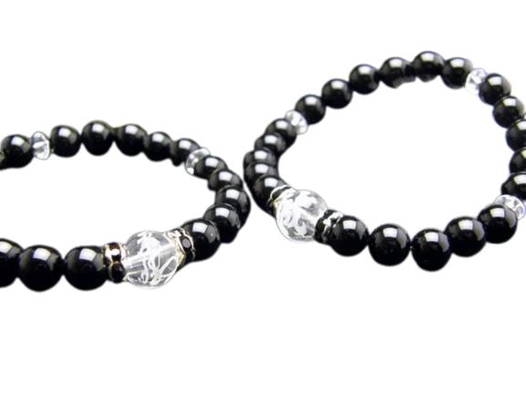 クリスタル 新撰組 誠 坂本竜馬 花押 幕末彫刻ビーズ 10mm ブレスレット 天然石 パワーストーン / インペリアルオーラ おしゃれ かわいい オシャレ 可...