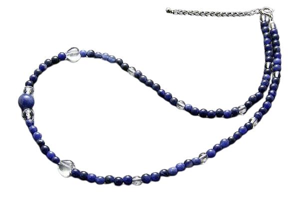 星座ネックレス 射手座 ソーダライト 11/23-12/21生まれ 天然石 パワーストーン / インペリアルオーラ おしゃれ かわいい オシャレ 可愛い プレゼ...