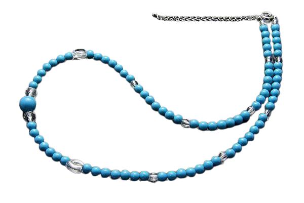 星座ネックレス 乙女座 ターコイズ 8/23-9/22生まれ 天然石 パワーストーン ジェムストーン / インペリアルオーラ おしゃれ かわいい オシャレ 可愛...