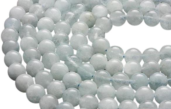 アクアマリン(A) 6mm 一連 天然石 パワーストーン / インペリアルオーラ ...