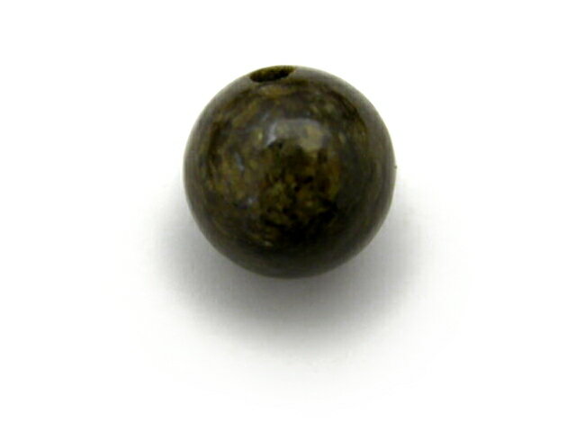 ブロンザイト 8mm玉 【穴あり一粒売りビーズ】 天然石 パワーストーン / インペリアルオーラ おしゃれ かわいい オシャレ 可愛い プレゼント ギフト 贈り...