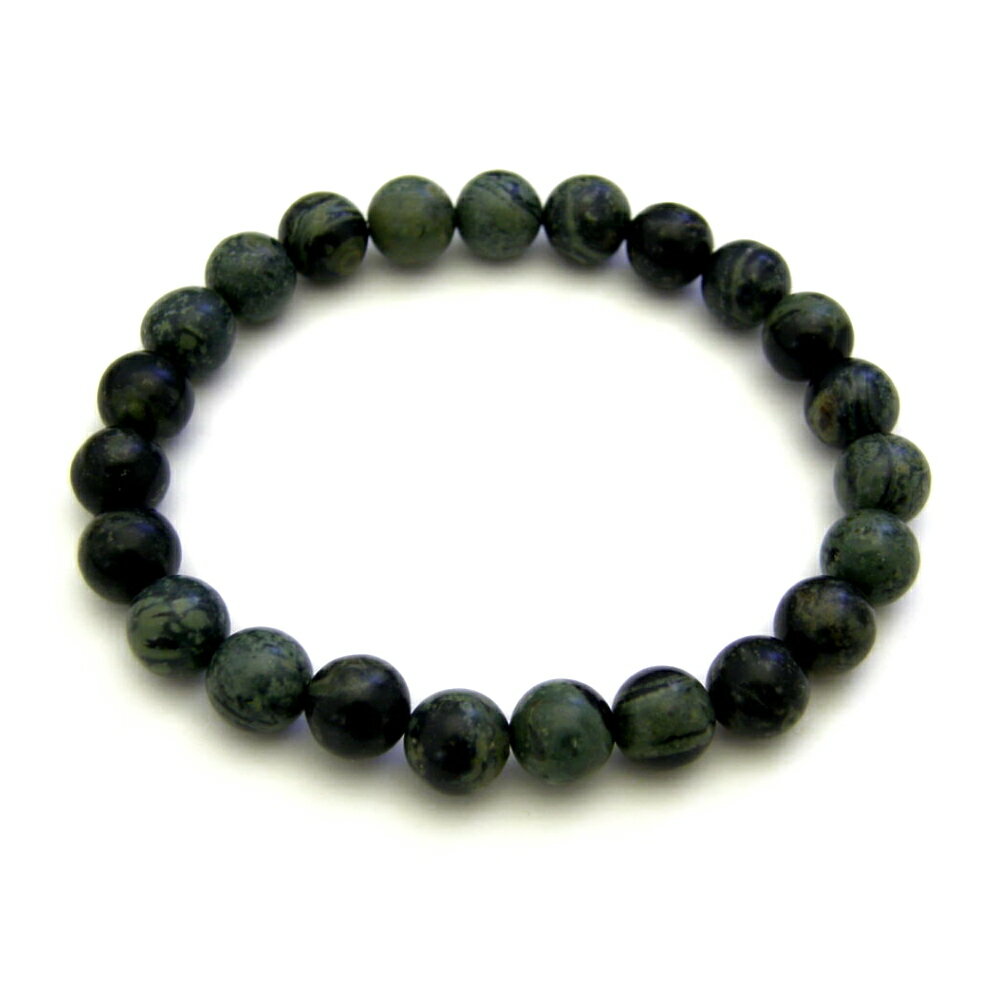 カンババジャスパー 8mm玉 ブレスレット 天然石 パワーストーン / インペリアルオーラ おしゃれ かわいい オシャレ 可愛い プレゼント ギフト 贈り物