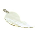 天使の羽 マザーオブパール 約54mm バラ売り ペンダントトップ パワーストーン / インペリアルオーラ おしゃれ かわいい オシャレ 可愛い プレゼント ギ...