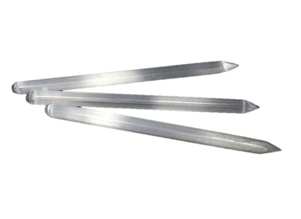 セレナイト チャクラ棒 尖りタイプ SSサイズ 1本売り 天然石 風水 パワーストーン / インペリアルオーラ おしゃれ かわいい オシャレ 可愛い プレゼント...