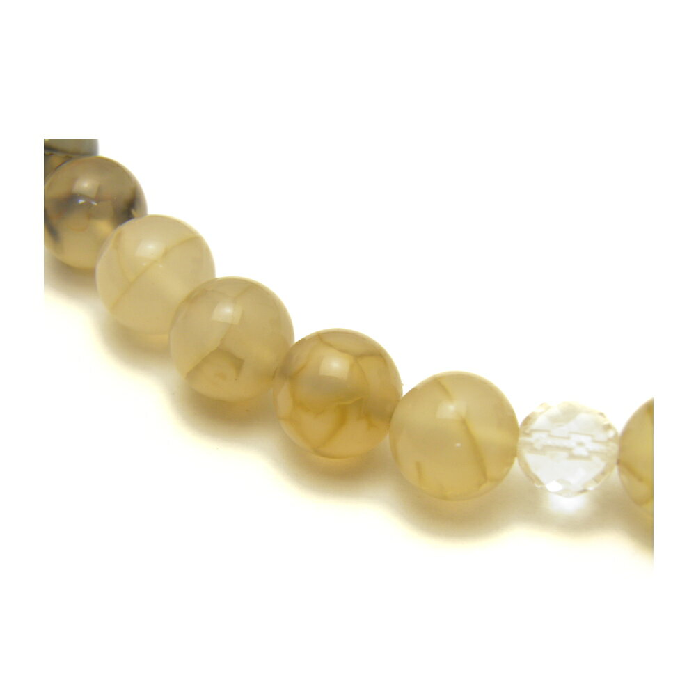 龍紋石（ドラゴンアゲート） 数珠（念珠）10mm いざという時の必需品 男女兼用 天然石 パワーストーン / インペリアルオーラ おしゃれ かわいい オシャレ 可愛い プレゼント ギフト 贈り物 aquabellej-10028465 天然石 インペリアルオーラ サンプル画像2