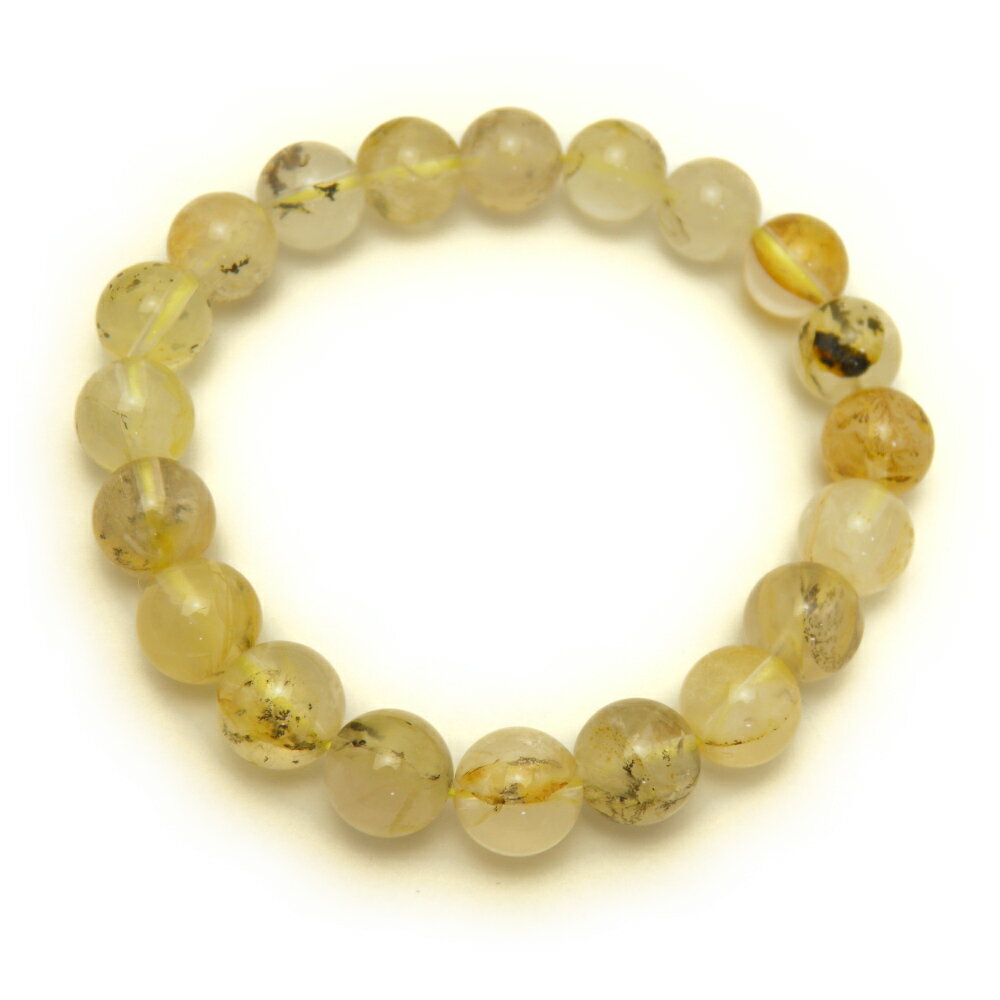 【現品】リモナイトインクォーツ(デンドリティック)10mm ブレスレット 天然石 パワーストーン プチギフト 転勤 退職 お礼 母の日 ギフト / インペリアル...