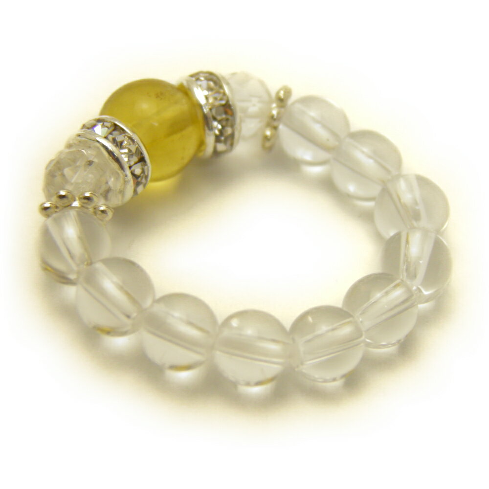 フローライトイエローリング銀メンズ...