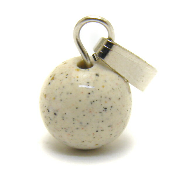 丸玉ペンダントトップ 台湾からの宝もの 北投石 8mm 天然石 パワーストーン / インペリアルオーラ おしゃれ かわいい オシャレ 可愛い プレゼント ギフト...