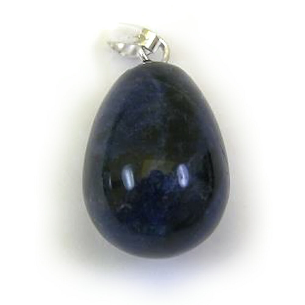 天然石 たまご型ペンダントトップ ソーダライト ペンダントトップ 風水 パワーストーン / インペリアルオーラ おしゃれ かわいい オシャレ 可愛い プレゼント...