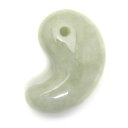 ビルマ翡翠(ジェイダイト)AAA 勾玉30mm 現代勾玉 勾玉 Mサイズ ビルマ翡翠 1個売り パワーストーン / インペリアルオーラ おしゃれ かわいい オシ...