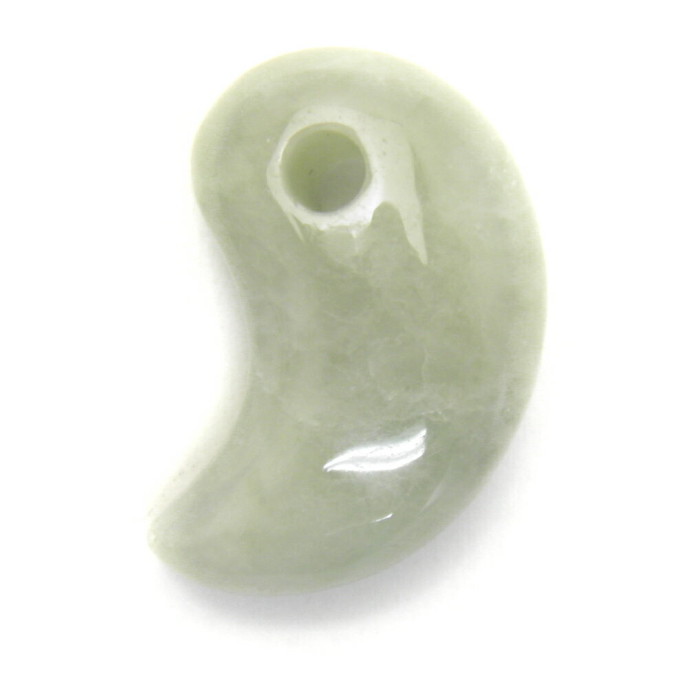 ビルマ翡翠(ジェイダイト)AAA 勾玉20mm 現代勾玉 勾玉 Sサイズ ビルマ翡翠 1個売り パワーストーン / インペリアルオーラ おしゃれ かわいい オシ...