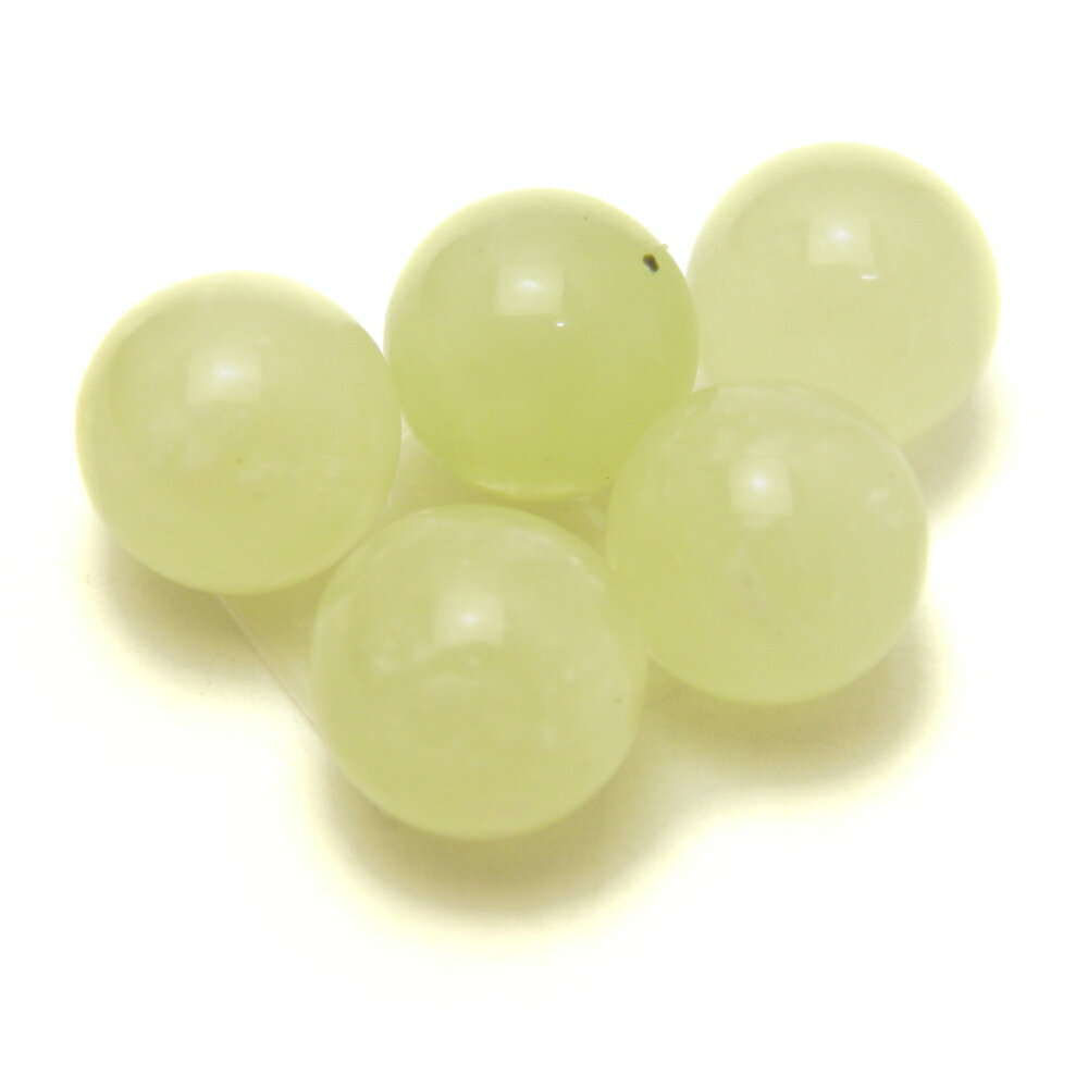 ニュージェード 丸玉 10mm 【穴なし一粒売りビーズ】 天然石 パワーストーン / インペリアルオーラ おしゃれ かわいい オシャレ 可愛い プレゼント ギフト 贈り物