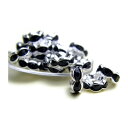 カラーロンデル ブラック 10個セット 5mm・6mm・7mm・8mm アクセサリー製作パーツ ブレス、ストラップ 装飾パーツ / 天然石、パワーストーンの専門...