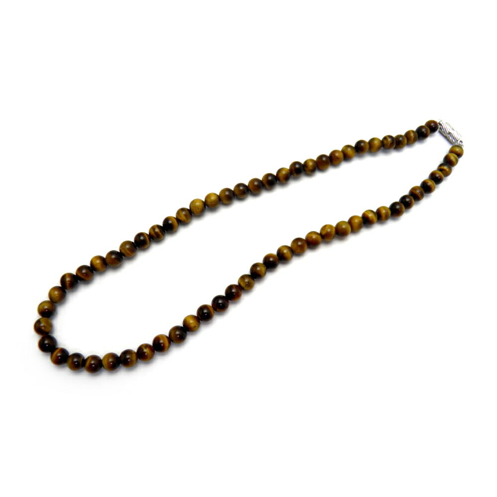 ネックレス タイガーアイ6mm AA 磁石タイプクラスプ 天然石 パワーストーン / インペリアルオーラ おしゃれ かわいい オシャレ 可愛い プレゼント ギフ...