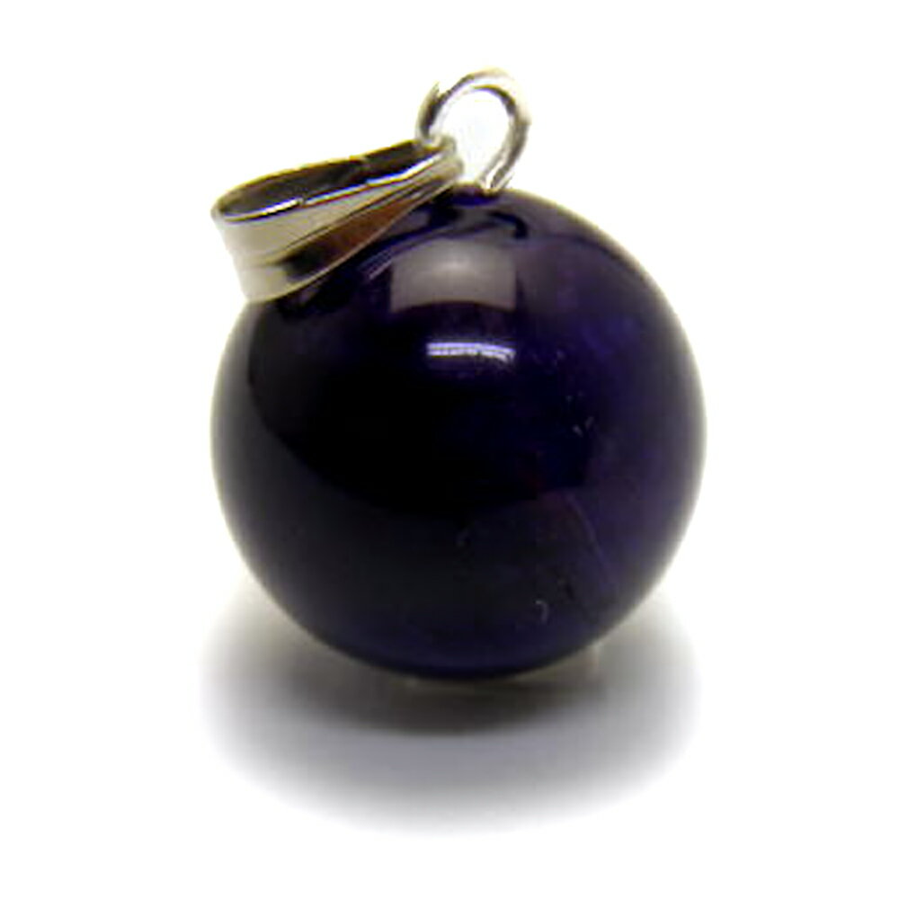 丸玉ペンダントトップ パープルタイガーアイ 12mm 天然石 風水 パワーストーン プチギフト 転勤 退職 お礼 母の日 ギフト / インペリアルオーラ おしゃ...