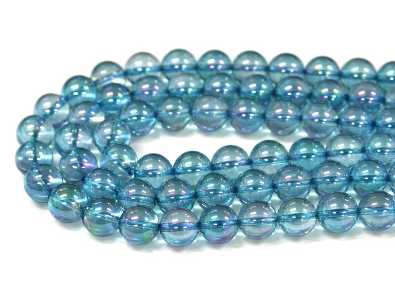 アクアオーラ 12mm 一連 風水 パワーストーン / インペリアルオーラ おし...