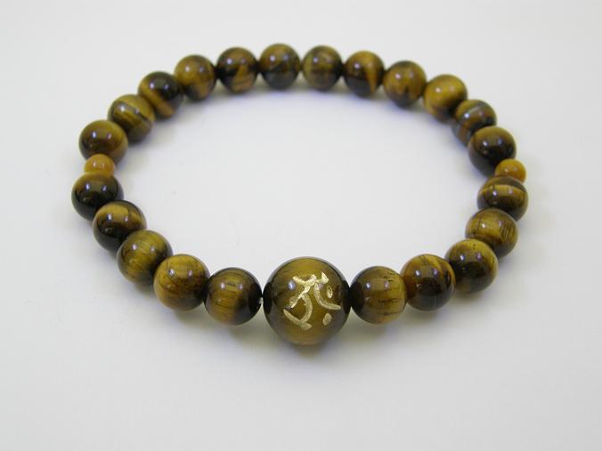 梵字 タイガーアイ ブレスレット うし・とら年生まれ / 天然石、パワーストーンの専門店インペリアルオーラ おしゃれ かわいい オシャレ 可愛い プレゼント ギフト 贈り物