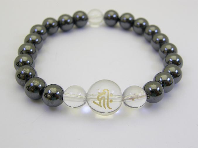 梵字 干支磁気ブレスレット いぬ・いのしし年生まれ 天然石 パワーストーン / インペリアルオーラ おしゃれ かわいい オシャレ 可愛い プレゼント ギフト 贈り物