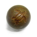 ホヌ (海亀) 彫刻ビーズ 12mm 檀香樹 横穴 手作りにオススメ!一粒売り パワーストーン / インペリアルオーラ おしゃれ かわいい オシャレ 可愛い プレゼント ギフト 贈り物