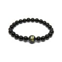 ユ・弥勒菩薩/弘法大師 オニキス (金色入り) 梵字玉 12mm ブレスレット 天然石 パワーストーン プチギフト 転勤 退職 お礼 母の日 敬老の日 クリスマ...