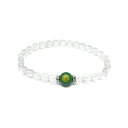 『菊紋章』グリーンメノウ 金彫り 10mm ブレスレット 天然石 パワーストーン プチギフト 転勤 退職 お礼 母の日 敬老の日 クリスマス ギフト / インペ...